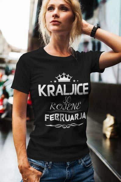 Majica Kraljice So Rojene - Februar — različica 3