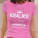 Majica Kraljice So Rojene - Januar — tisk na majico