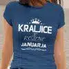 Majica Kraljice So Rojene - Januar — različica 3
