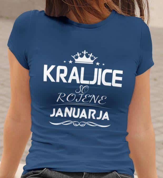 Majica Kraljice So Rojene - Januar — različica 3