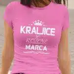 Majica Kraljice So Rojene - Marca — tisk na majico