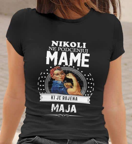 Ne Podcenjuj Mame Ki Je Rojena Maja — detajl natisa