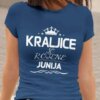 Majica Kraljice So Rojene - Junija — detajl natisa