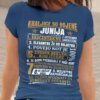 Majica Kraljice So Rojene Junija — tisk na majico