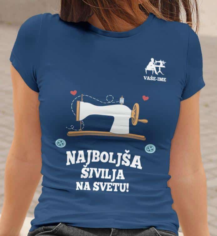 Majica Po Naročilu - Najboljša Šivilja — tisk na majico