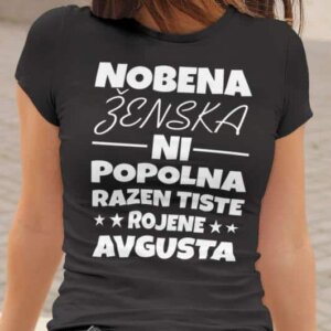 Nobena Ženska Ni Popolna - Avgusta — detajl natisa