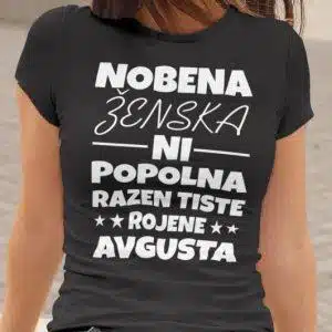 Nobena Ženska Ni Popolna - Avgusta — detajl natisa
