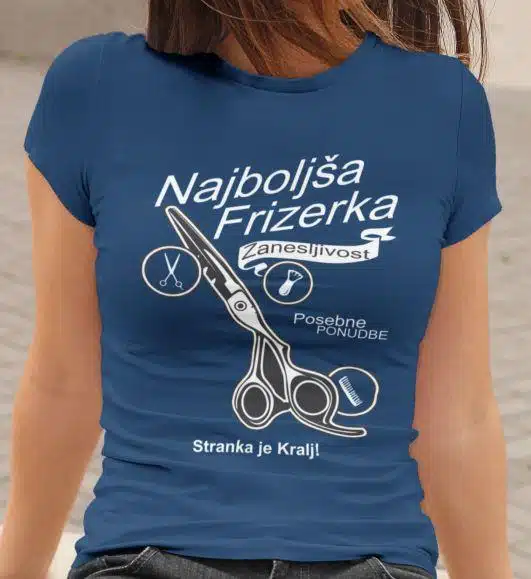 Najboljša Frizerka — detajl natisa