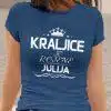Majica Kraljice So Rojene - Julija — detajl natisa