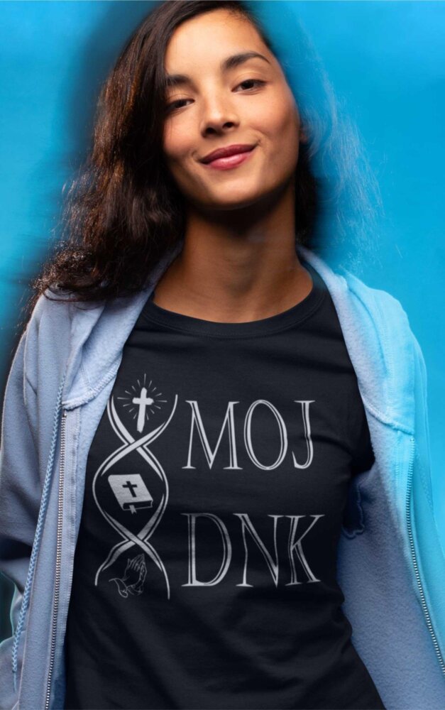 Majica Moj DNK — tisk na majico