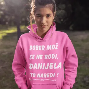 Kapucar Dober Mož Se Ne Rodi Danijela To Naredi — tisk na majico