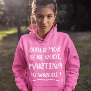 Kapucar Dober Mož Se Ne Rodi Martina To Naredi — tisk na majico