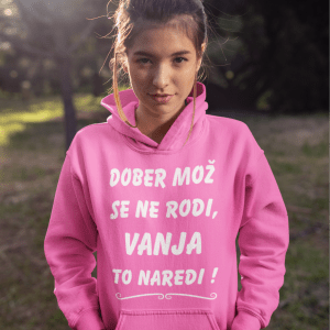 Kapucar Dober Mož Se Ne Rodi Vanja To Naredi — tisk na majico
