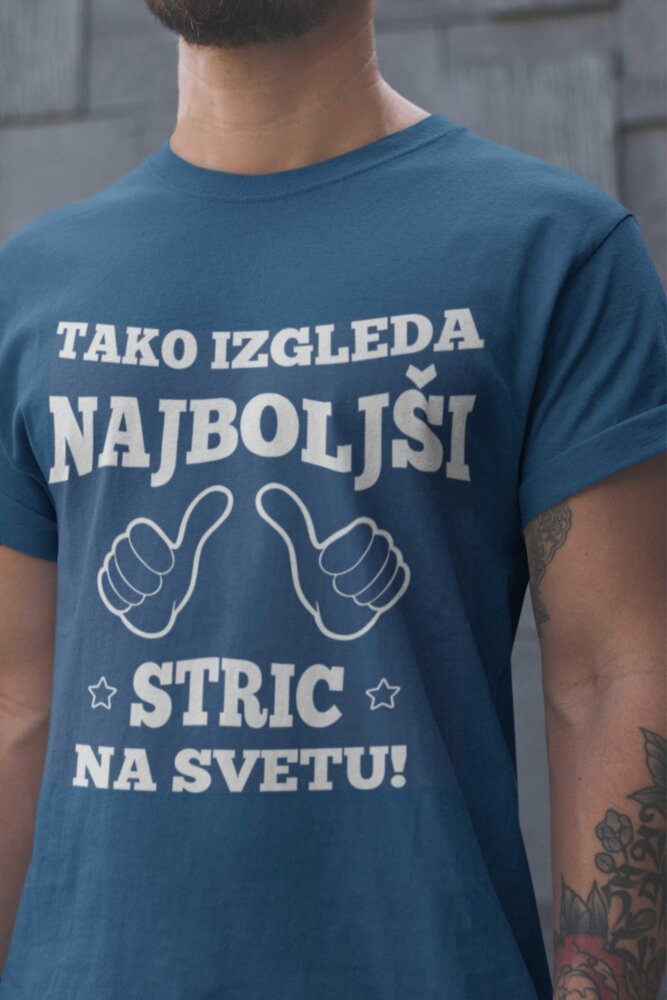 Tako Izgleda Najboljši Stric — tisk na majico