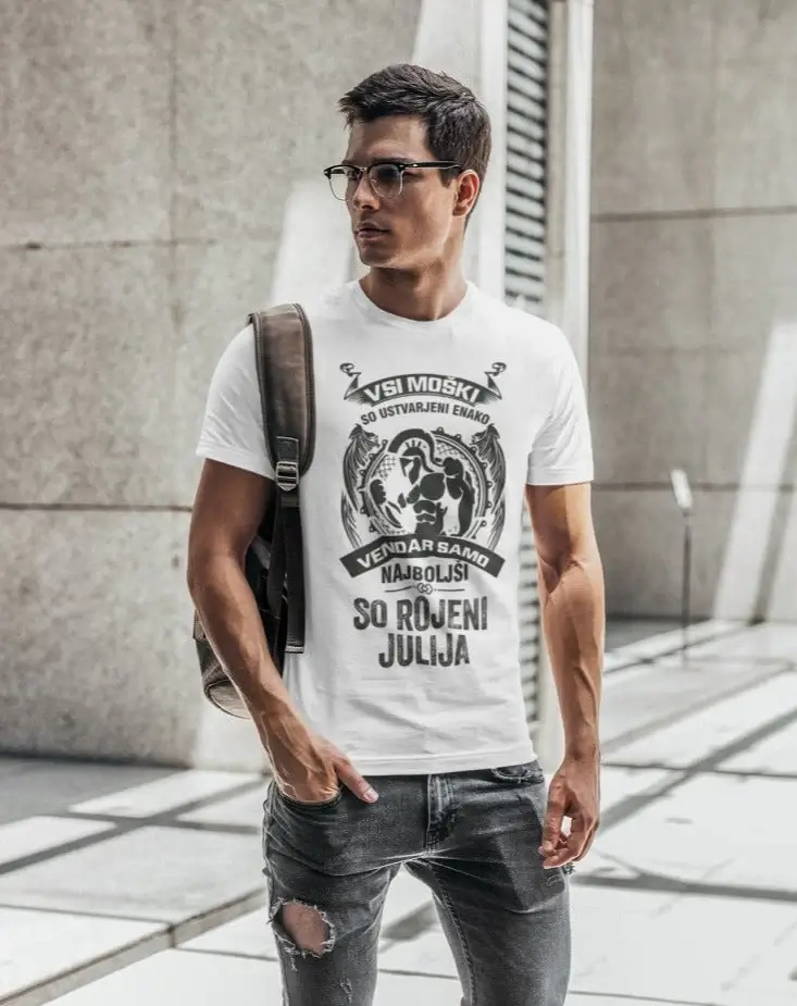 Majica Samo Najboljši So Rojeni - AVGUST — različica 8