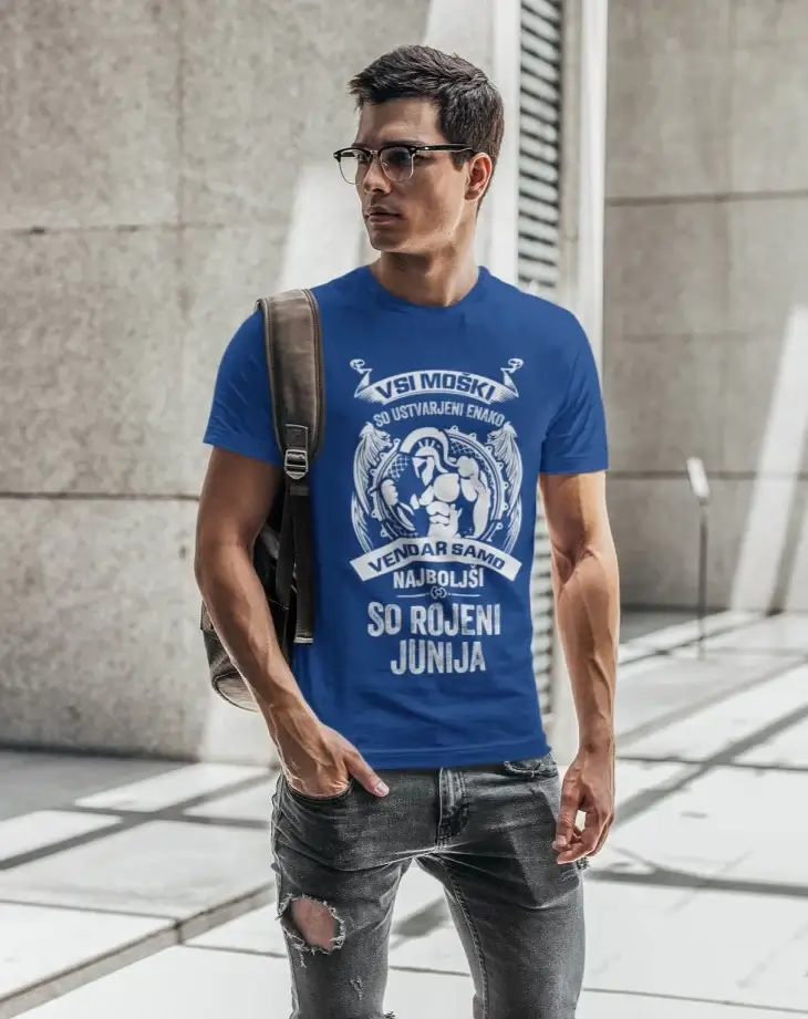 Majica Samo Najboljši So Rojeni - AVGUST — različica 4