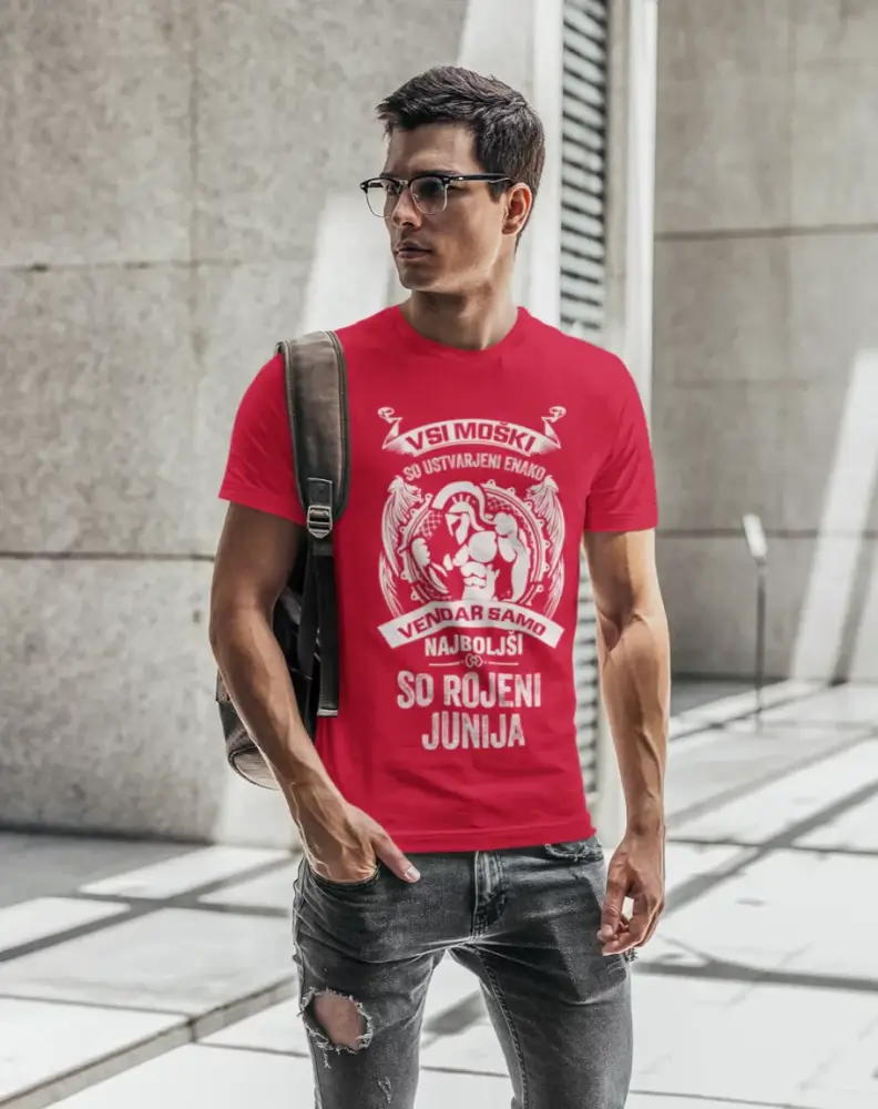 Majica Samo Najboljši So Rojeni - AVGUST — različica 6