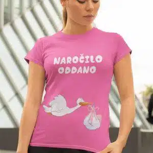 Majica - Naročilo oddano — tisk na majico