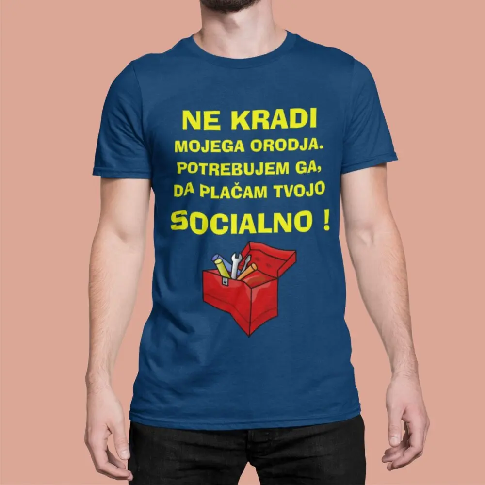 Majica-Ne Kradi Mojega Orodja — tisk na majico