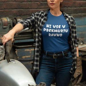 Majica - Ni vse v Prekmurju ravno — tisk na majico