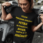 Majica Srečnež [IME PO ŽELJI] — tisk na majico