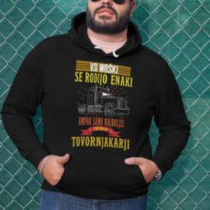 Kapucar Najboljši Postanejo Tovornjakarji — tisk na majico