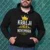 Kapucar Kralji So Rojeni Novembra — tisk na majico