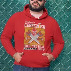 Kapucar Everybod's Carpenter — detajl natisa