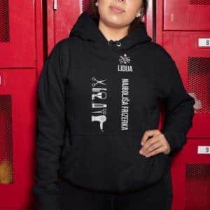 Kapucar Najboljše Postanejo Frizerke — tisk na majico