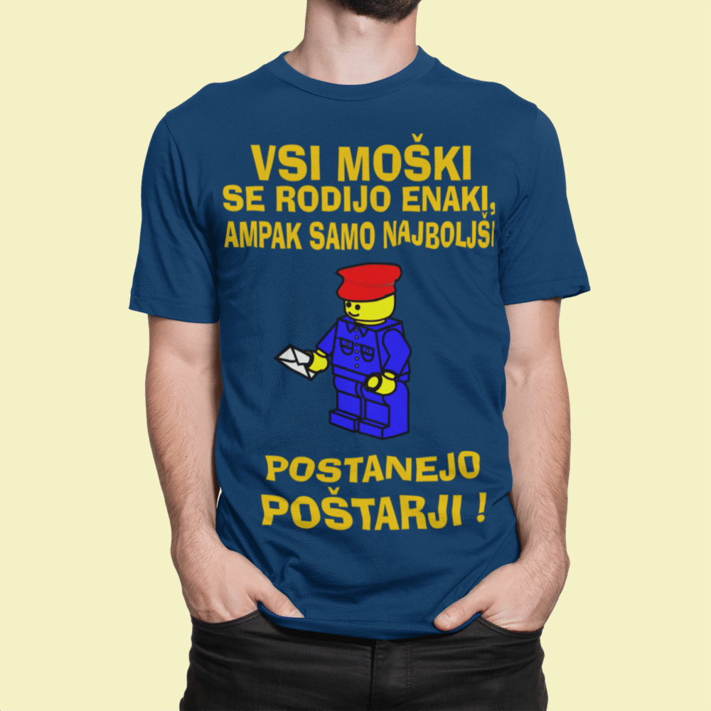 Majica Tako Izgleda Najboljši Poštar — tisk na majico