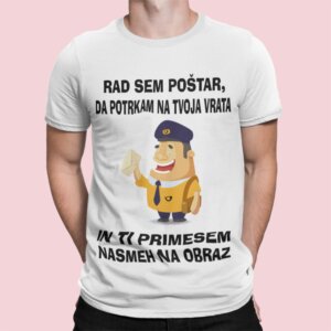 Majica Tako Izgleda Najboljši Poštar Slo — tisk na majico