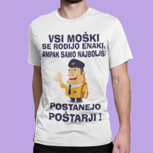 Majica Tako Izgleda Najboljši Poštar Slo1 — tisk na majico