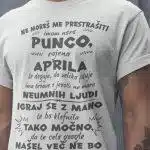 Majica Ne Moreš Me Prestrašiti - April — tisk na majico
