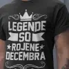 Majica Legende So Rojene - Decembra — tisk na majico