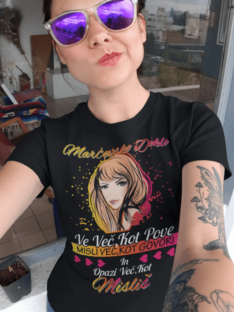 Majica Marčevsko Dekle — tisk na majico