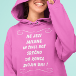 Jopica - Ne jezi Milene in živel boš srečno do konca svojih dni — tisk na majico