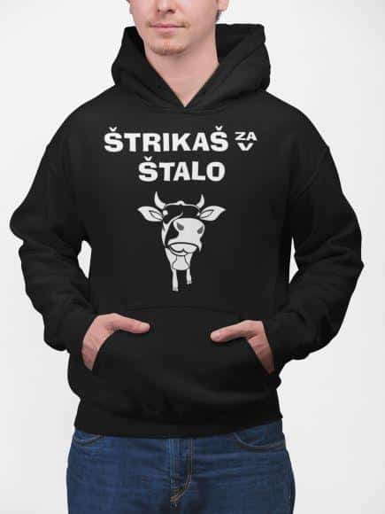 Štrikaš Za V Štalo — detajl natisa