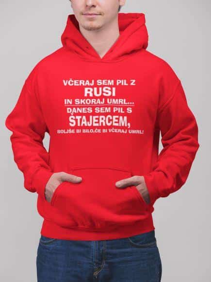 Včeraj Sem Pil Z Rusi In Skoraj Umrl, Danes Sem Pil S Štajercem... — različica 10