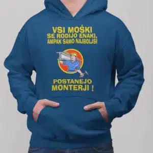 Kapucar Najboljši Postanejo Monterji — tisk na majico