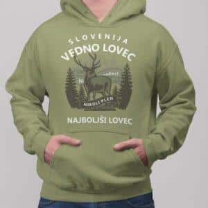 Kapucar Lovec Nikoli Plen — tisk na majico