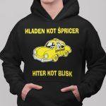 Jopica Hladen Kot Špricer, Hiter Kot Blisk — tisk na majico