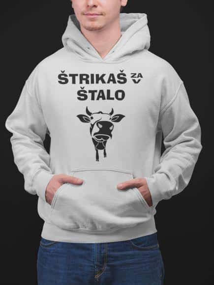 Štrikaš Za V Štalo — tisk na majico