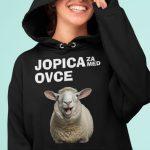 Jopica Za med Ovce — tisk na majico