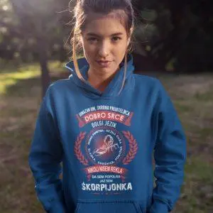 Kapucar Horoskop Skoriponka — detajl natisa