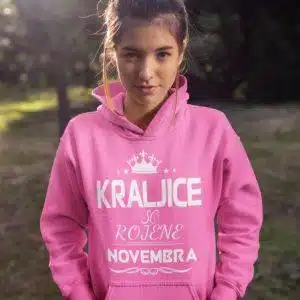 Kapucar Kraljice So Rojene Novembra — detajl natisa