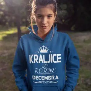Kapucar Kraljice So Rojene Decembra — detajl natisa