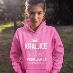 Kapucar Kraljice So Rojene Februarja — tisk na majico