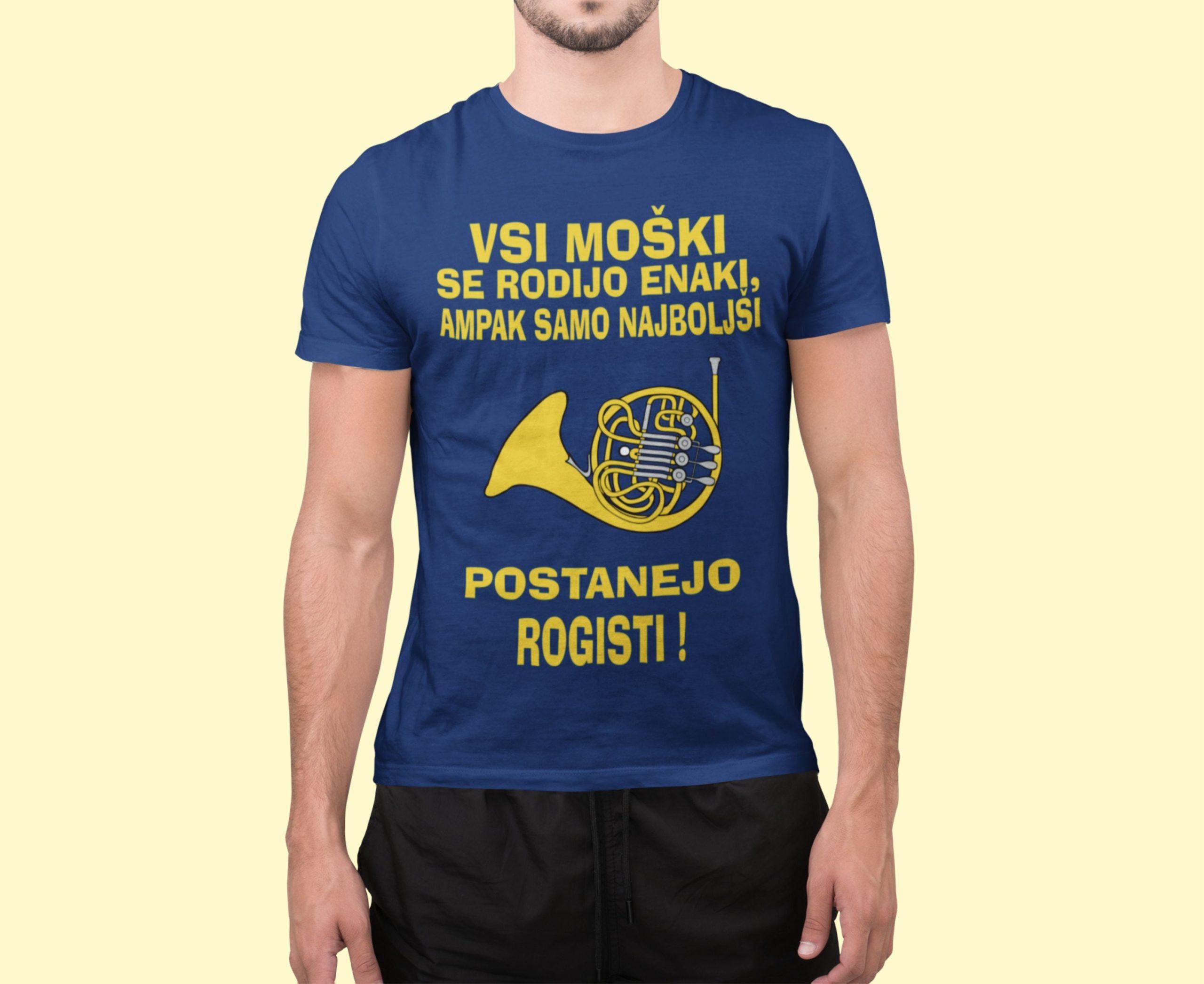 Majica - Najboljši Postanejo Rogisti — tisk na majico