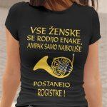 Majica - Najboljše Postanejo Rogistke — tisk na majico