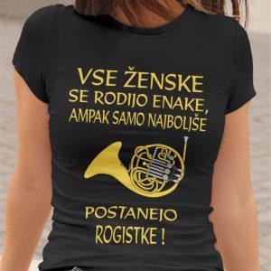 Majica - Najboljše Postanejo Rogistke — tisk na majico